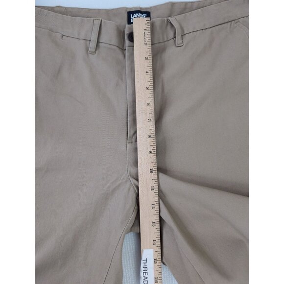 Lands End Chino Pant Mens 38 Khaki Traditional Fit Preppy‎ Business Casual - Picture 10 of 11